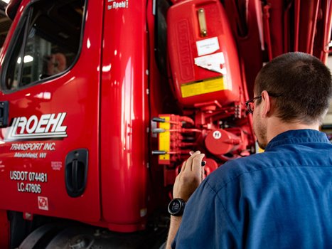 Maintenance Technician with a truck in Marshfield Wisconsin