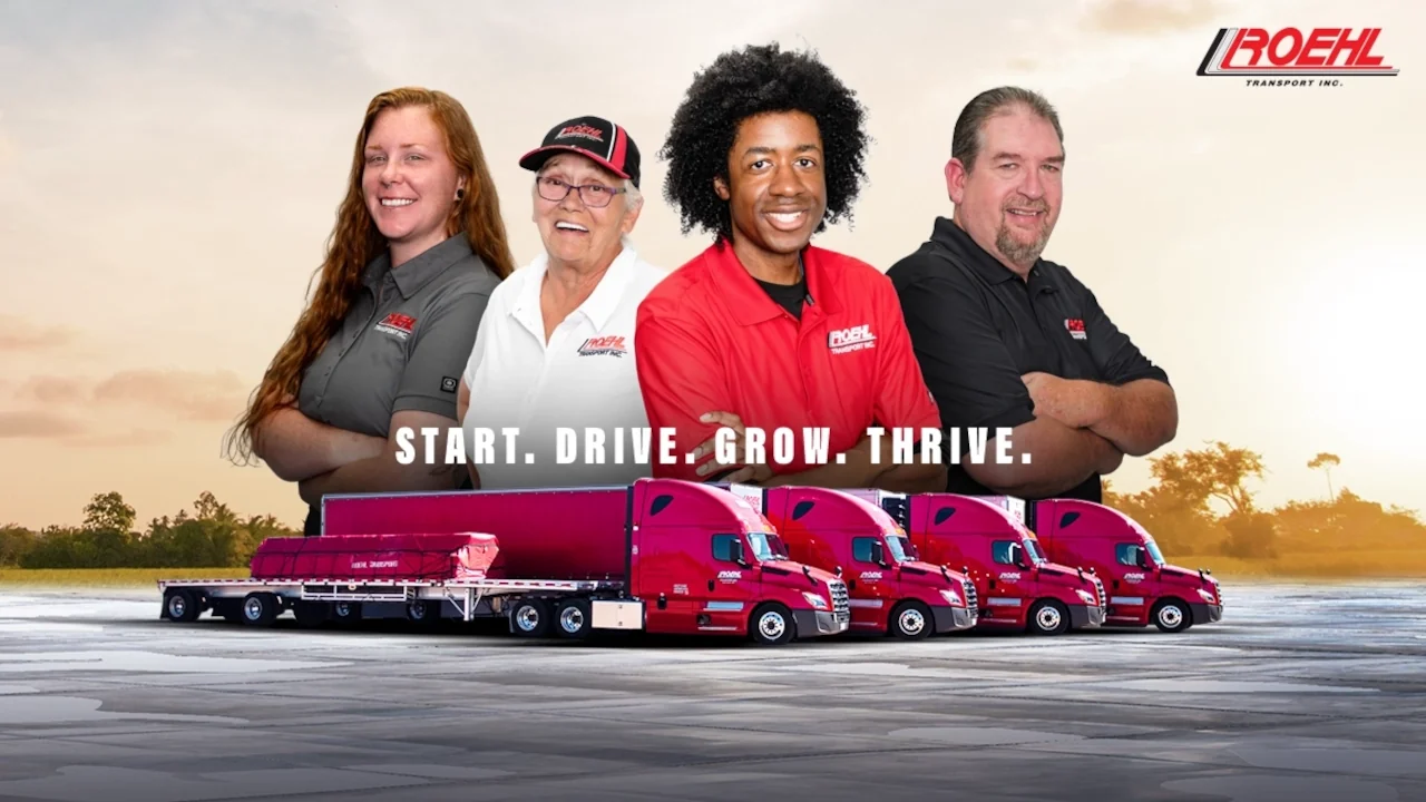 Start Drive Grow Thrive with Roehl Transport
