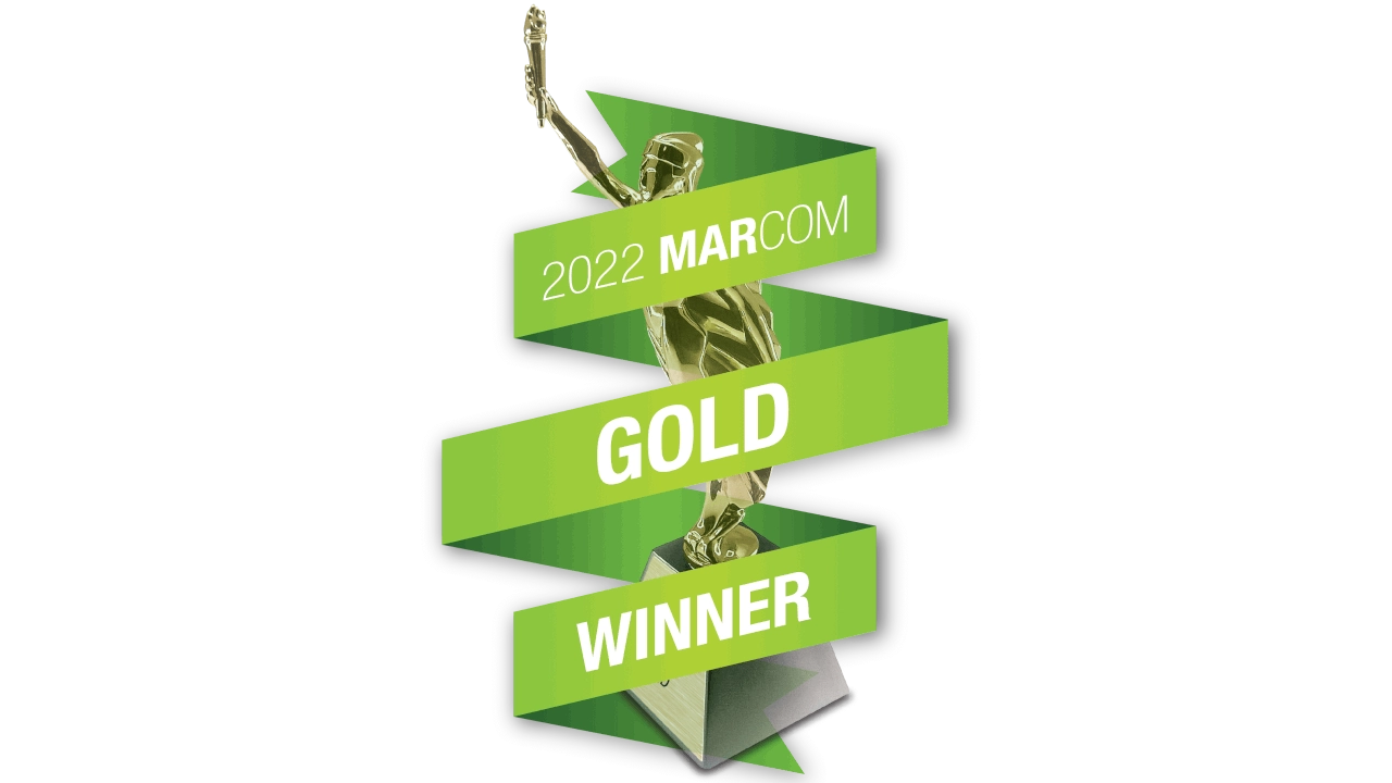 MarCom 2022 Award Winner logo