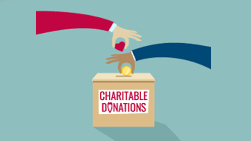 charitable donations graphic