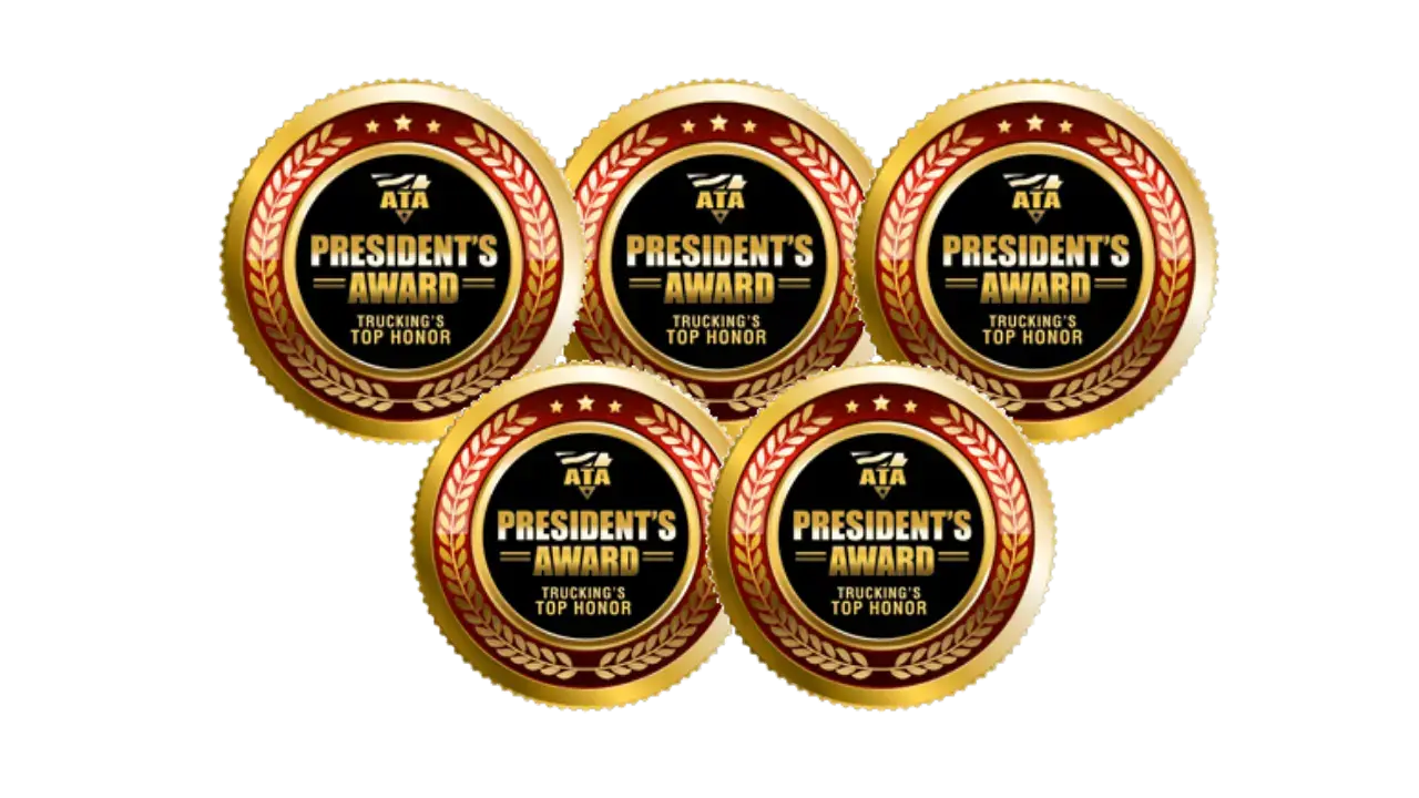 5-time ATA President's Award graphic