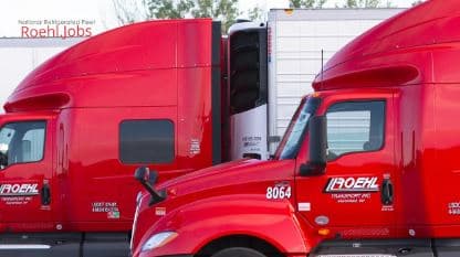 Roehl Refrigerated Trucks