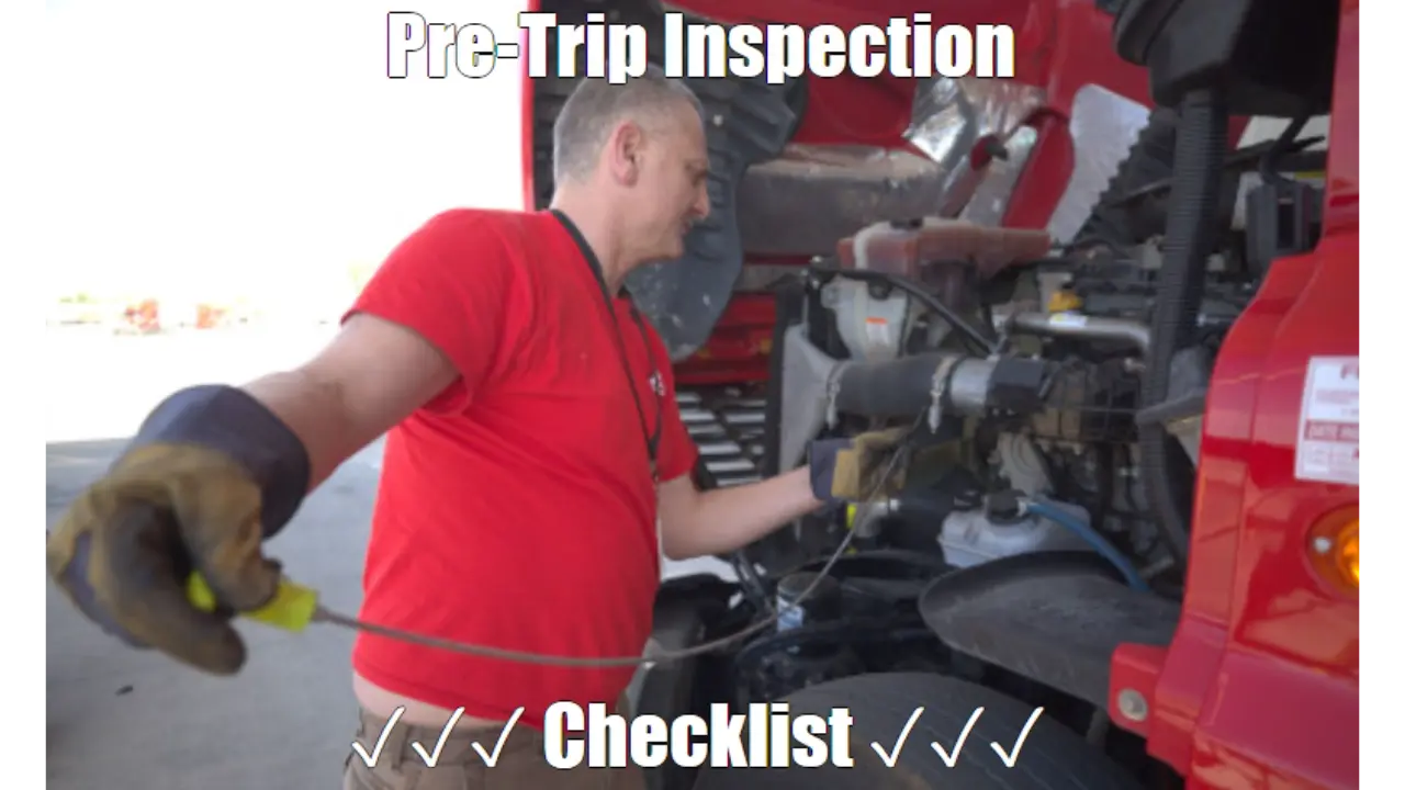 Pre Trip Checklist