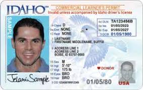 Sample of Idaho (ID) Drivers License