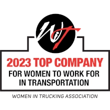 Top Company for Woman to Work for in Transportation Award logo