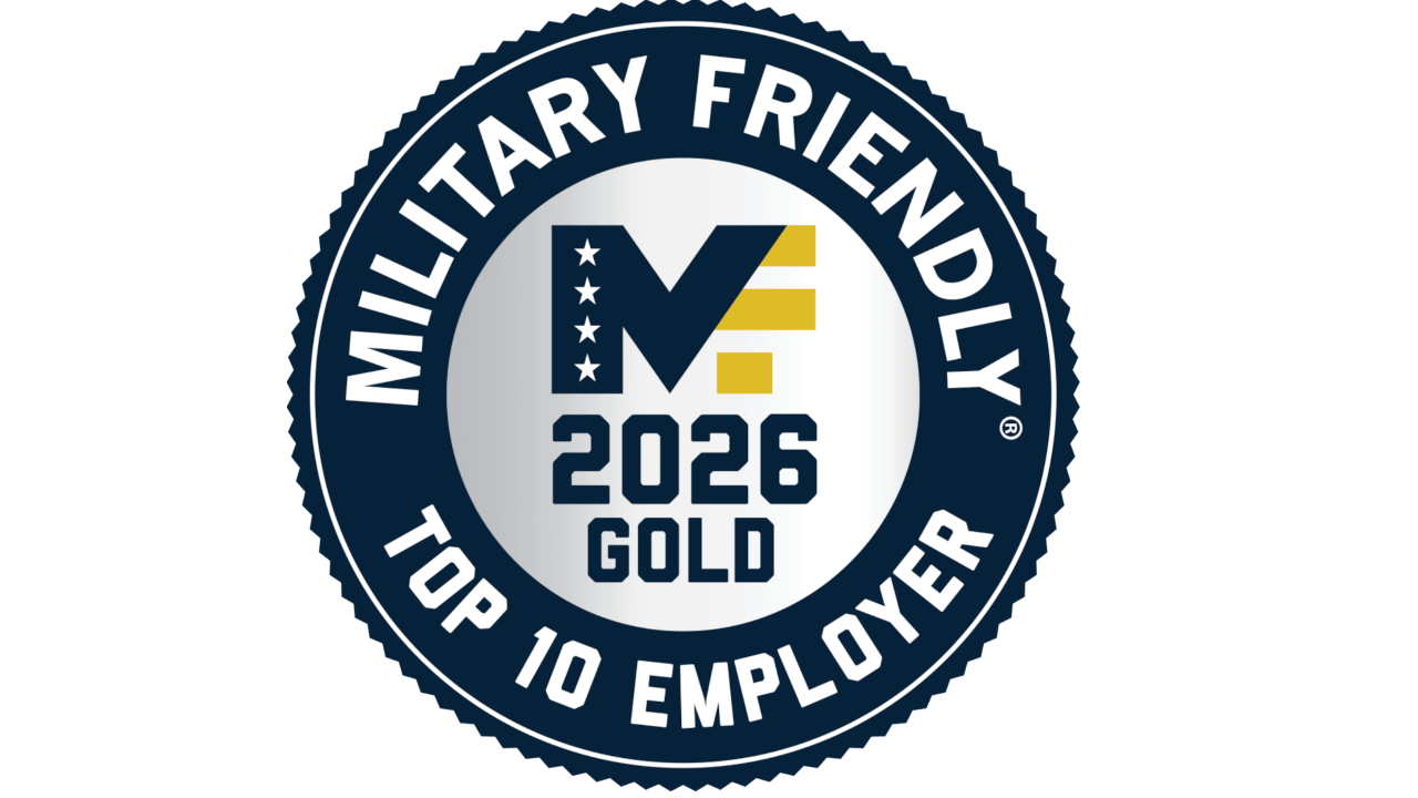 2026 Military Friendly Employer Gold logo