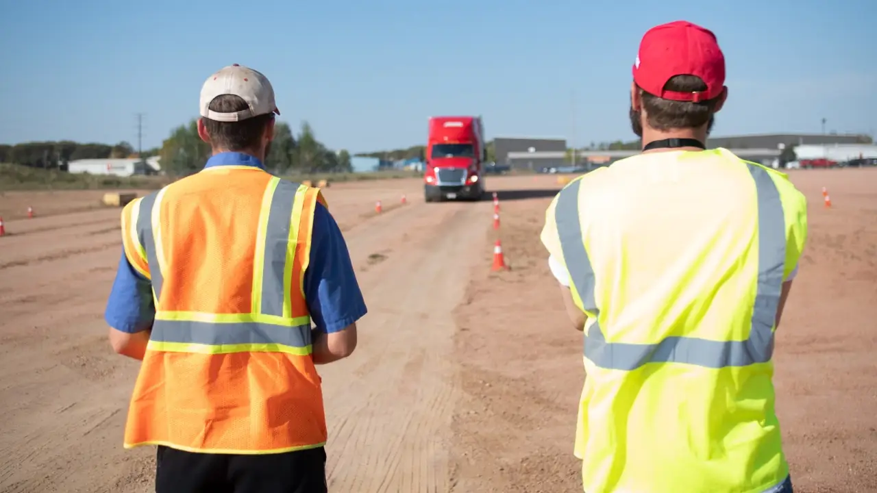 CDL Instructors Instructing