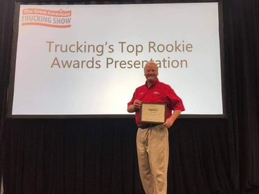 Daniel Walton was a Trucking's Top Rookie Finalist