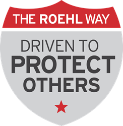 The Roehl Way of Protective Driving logo