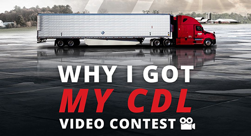 Winners Announced in Why I Got My CDL video contest Teaser
