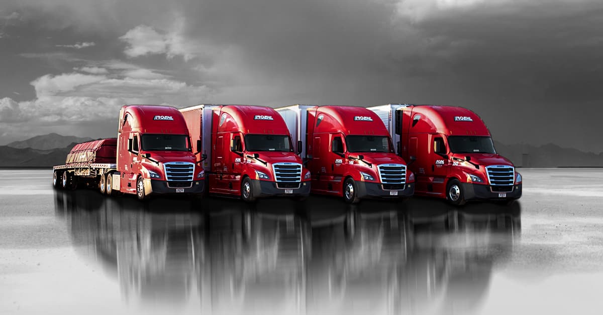 Four Roehl Trucks 2022