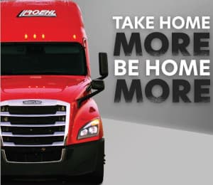 Take Home More & Be Home More with Roehl Truck